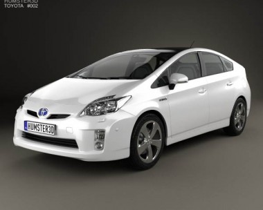 Toyota Prius 2010 3D Model