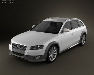 Audi A4 Allroad Quattro 3D Model