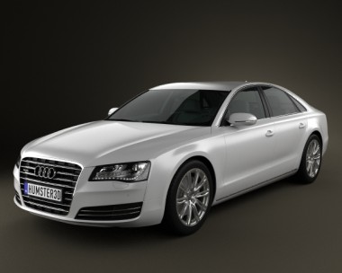 Audi A8 (D4) 2010 3D model