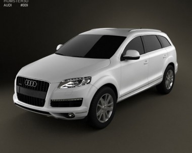 Audi Q7 2010 3D Model