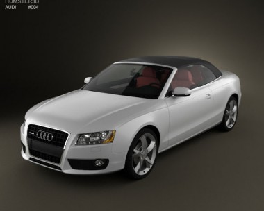 Audi A5 Convertible 3D Model