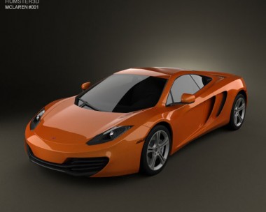 McLaren MP4-12C 2011 3D model