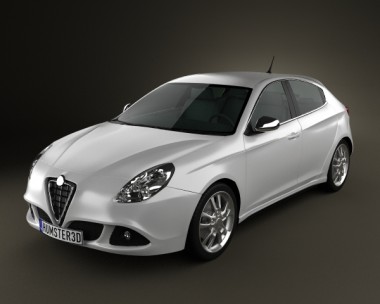 Alfa Romeo Giulietta 2011 3D model