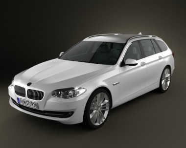 BMW 5 series touring 2011 3D model