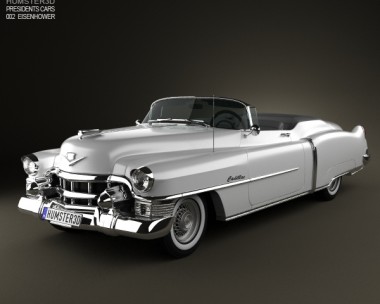 Cadillac Eldorado Convertible 1953 3D model