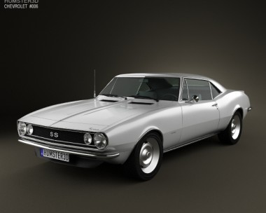 Chevrolet Camaro SS 1967 3D Model