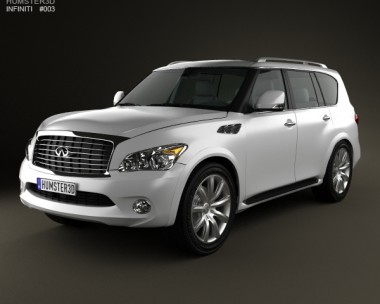 Infiniti QX80 2011 3D Model