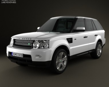 Land Rover Range Rover Sport 2011 3D Model