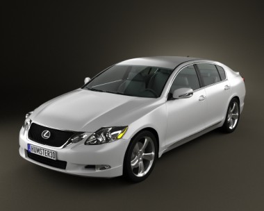 Lexus GS (S190) 2010 3D Model