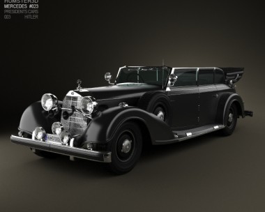 Mercedes-Benz 770K 1936 3D model