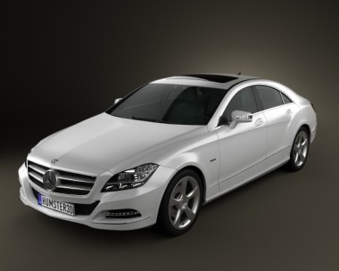 Mercedes-Benz CLS-Class (W218) 2012 3D Model