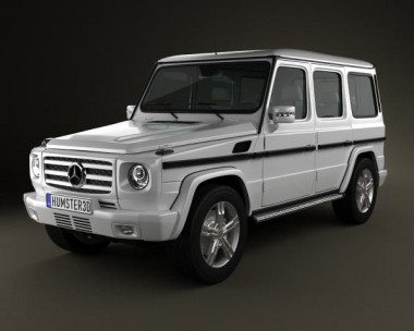 Mercedes-Benz G-class 2011 3D Model