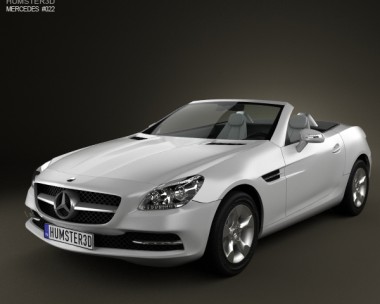 Mercedes-Benz SLK-Class (R172) 2012 3D Model