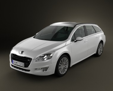 Peugeot 508 SW 2011 3D model