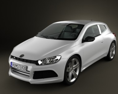 Volkswagen Scirocco R 2010 3D model