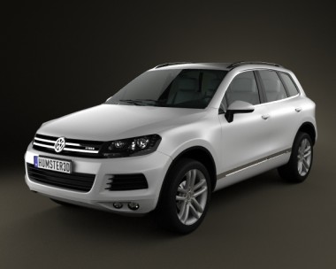 Volkswagen Touareg hybrid 2010 3D model