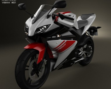 Yamaha YZF-R125 3D Model