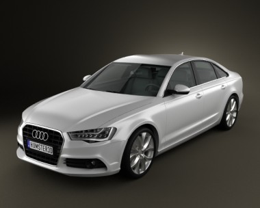 Audi A6 sedan 2012 3D model