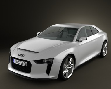 Audi Quattro Concept 2012 3D Model