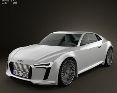 Audi e-tron Concept 3D Model