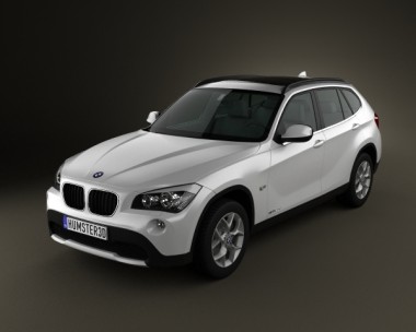 BMW X1 2010 3D Model