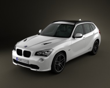 BMW X1 2010 AC Schnitzer 3D model