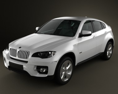 BMW X6 2011 3D model