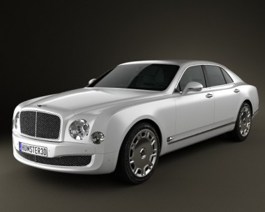 Bentley Mulsanne 2011 3D Model