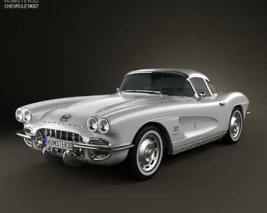 Chevrolet Corvette 1962 3D model