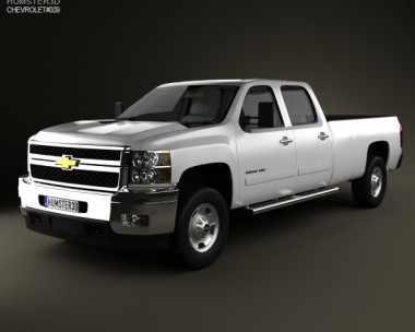 Chevrolet Silverado 3500HD 2011 3D Model