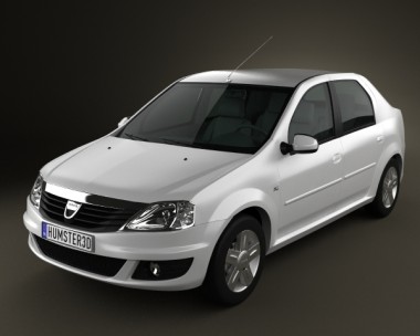 Dacia Logan 2010 3D model