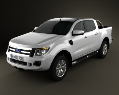 Ford Ranger (T6) 2011 3D Model