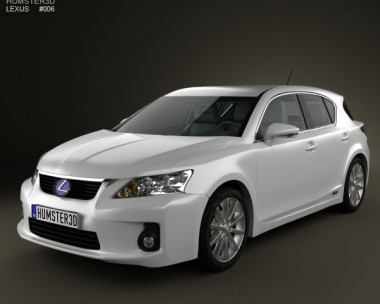 Lexus CT 200h 2011 3D model