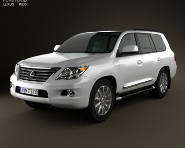 Lexus LX 570 (J200) 3D model