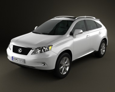 Lexus RX 2010 3D Model