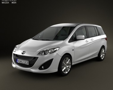 Mazda 5 (Premacy) 2011 3D Model