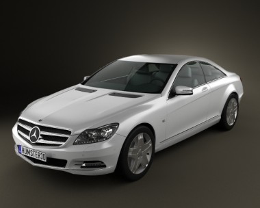 Mercedes-Benz CL-Class W216 2011 3D Model