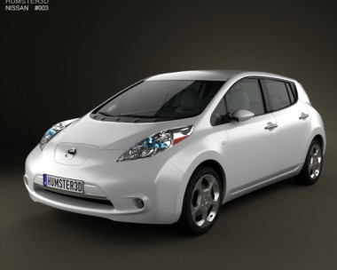 Nissan LEAF 2011 3D Model