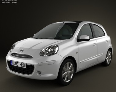 Nissan Micra (March) 2011 3D model