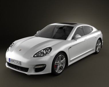 Porsche Panamera 2010 3D model