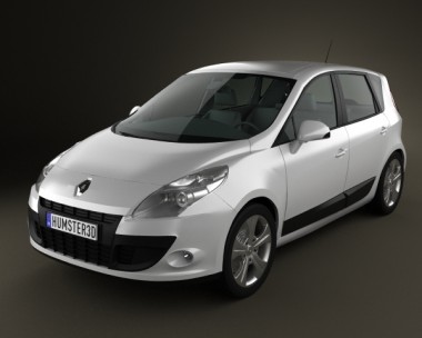 Renault Scenic 2010 3D model