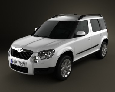 Skoda Yeti 2010 3D model