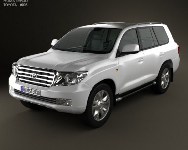 Toyota Land Cruiser 200 3D model