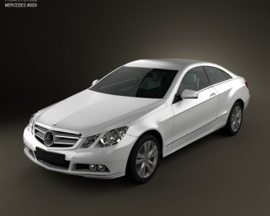 Mercedes-Benz E-Class coupe 2011 3D model