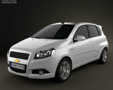 Chevrolet Aveo 5-door 2009 3D model