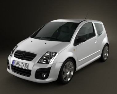 Citroen C2 3D Model