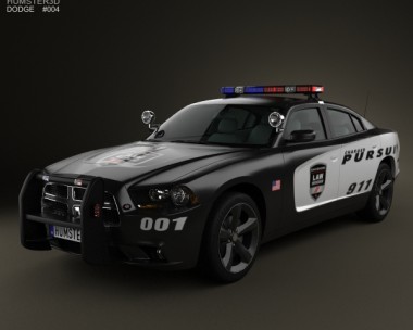 Dodge Charger Police 2011 3D model