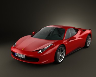 Ferrari 458 Italia 3D Model