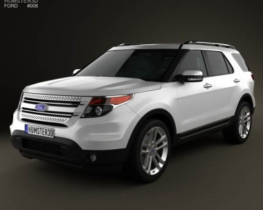 Ford Explorer 2011 3D Model