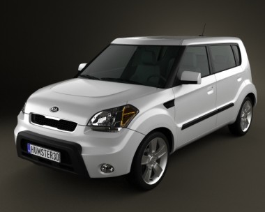 Kia Soul 2010 3D model